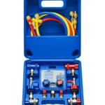 INGCO AC Gauge Manifold Set