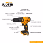 juster 20v battery drill - Image 2