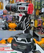 BOSS 118V Cordless Drill Machine with 2 Batteries & Fast Charger – High Power, LED Light, Variable Speed
