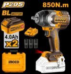 ingco 850n.t 20V Lithium-ion Impact Wrench