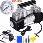 Dual Cylinder Air Compressor Tire Inflator – 12V - Image 2