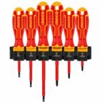 Screwdriver Set with Bracket VDE 6pc iNGCO